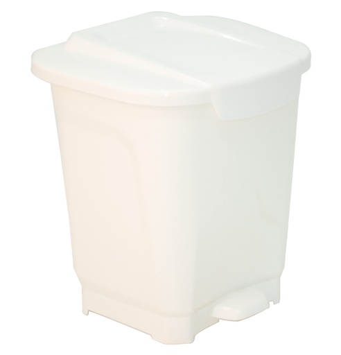 [92812010] BASURERO 25 L BLANCO T-FORCE