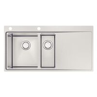 [93925103] LAVAPLATOS SMOOTH 1.5C 34 EX, DE EMPOTRAR, EN ACERO INOX., 100X52 CM