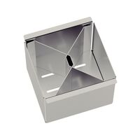 [94534024] - PORTA CUBIERTOS EN ACERO INOX 15 CM. PARA CANALES HUMEDOS