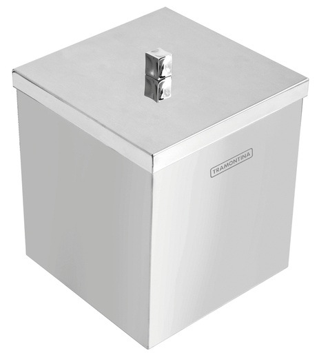 [94540028] BASURERO LUZ 4.5 L, EN ACERO INOX.