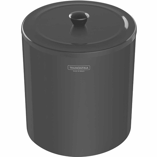 [94540052] BASURERO UTIL BLACK 5 L, EN ACERO INOX,