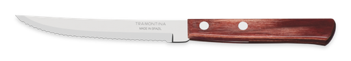 [21100475] CUCHILLO DE MESA PARA CHURRASCO 5" POLYWOOD