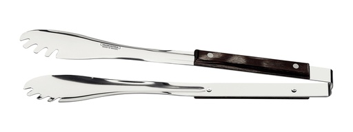 [21169190] PINZA PARA CARNE CON MANGO DE MADERA POLYWOOD