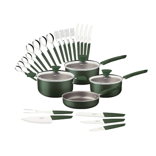 [28399205] JUEGO DE OLLAS  25 PIEZAS LYF