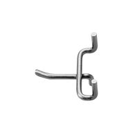 [44953992] KIT GANCHOS 65 MM PARA PANEL PERFORADO, 30 PIEZAS