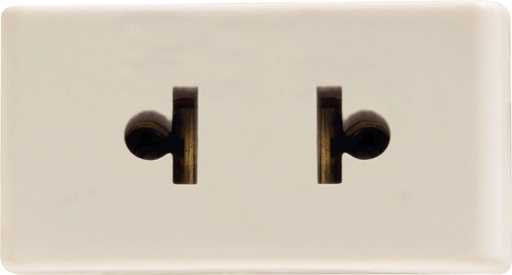 [57119029] MODULO TOMACORRIENTE 2P UNIVERSAL 10A-15A 250V BEIGE