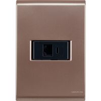 [57172019] CONJUNTO ARMADO TOMA RJ11 TELEFONO ORO VIEJO LIZ