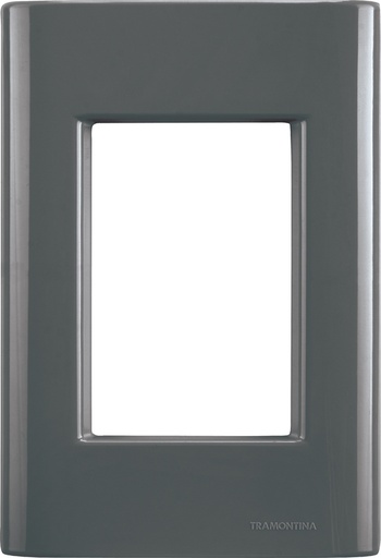 [57200058] TAPA 3 PUESTOS 4X2 GRAFITO GIZ