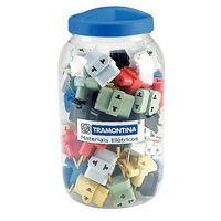 [57418920] TRIPLE ADAPTADORES 10A 250V~ EMBALAJE EN POTE GRAN