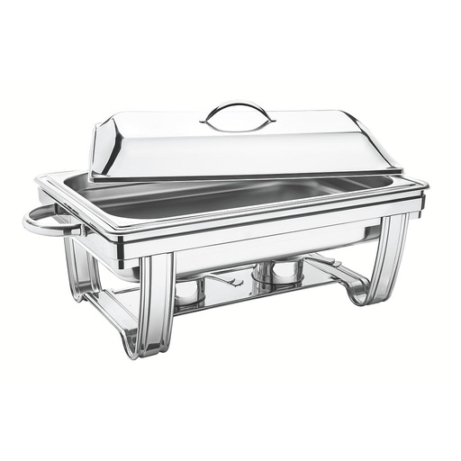 [61047010] RECHAUD CON TAPA MOVIL ACERO INOXIDABLE - BRASERO