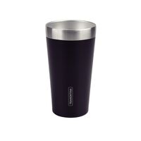[61646400] VASO TERMICO EN ACERO INOX NEGRO SIN TAPA 0,42L. EXATA