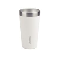 [61646410] VASO TERMICO EN ACERO INOX BLANCO SIN TAPA 0,42 L. EXATA