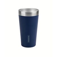 [61646420] VASO TERMICO EN ACERO INOX AZUL SIN TAPA 0,42L. EXATA