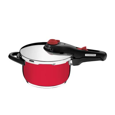 [62513226] OLLA A PRESION EN ACERO INOXIDABLE FONDO TRIPLE 4,5L. Ø 22 CM. SOLAR