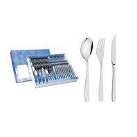 [66950520] JUEGO DE CUBIERTOS EN ACERO INOXIDABLE 84 PIEZAS COSMOS