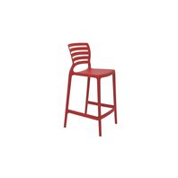 [92127040] SILLA RESIDENCIA ROJA SOFIA