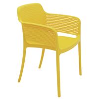 [92151000] SILLA AMARILLA CON BRAZOS GABRIELA